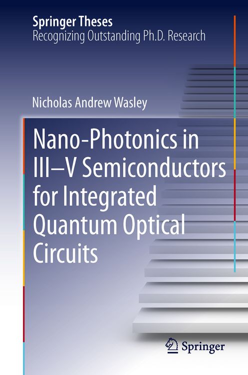 Produktbild: Nano-photonics in III-V Semiconductors for Integrated Quantum Optical Circuits