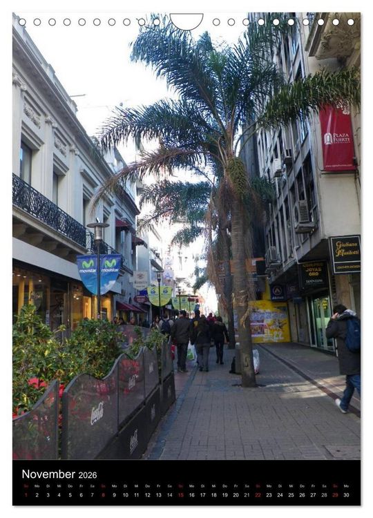 Produktbild: Winter in Montevideo (Wandkalender 2026 DIN A4 hoch), CALVENDO Monatskalender
