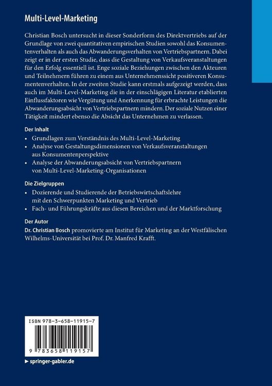 Produktbild: Multi-Level-Marketing