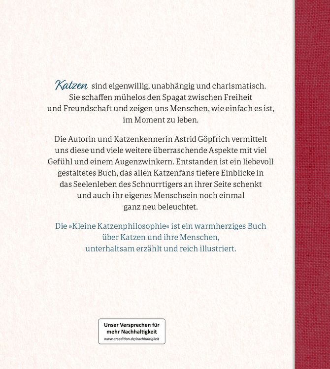 Produktbild: Kleine Katzenphilosophie