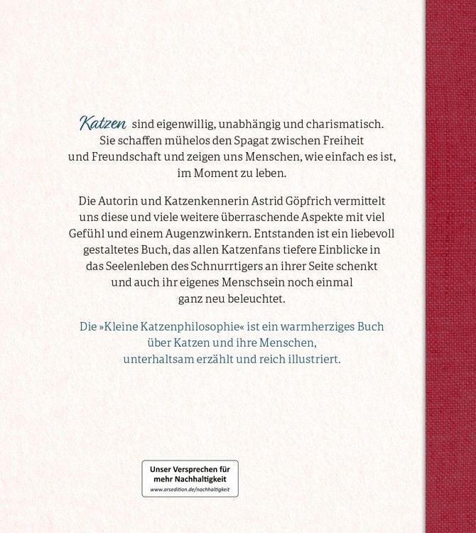 Produktbild: Kleine Katzenphilosophie