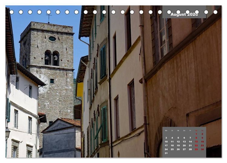 Produktbild: Toskana - eine der sch&ouml;nsten Regionen Italiens (Tischkalender 2026 DIN A5 quer), CALVENDO Monatskalender