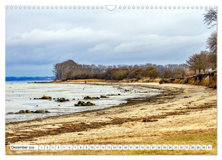 Produktbild: Naturparadies Zierow - Ostsee Idylle pur in der Wismarer Bucht (Wandkalender 2026 DIN A3 quer), CALVENDO Monatskalender