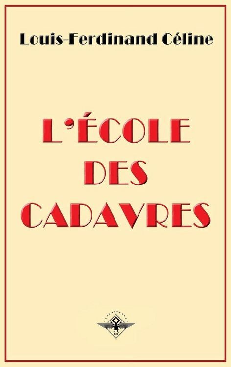 Produktbild: L'&eacute;cole des cadavres