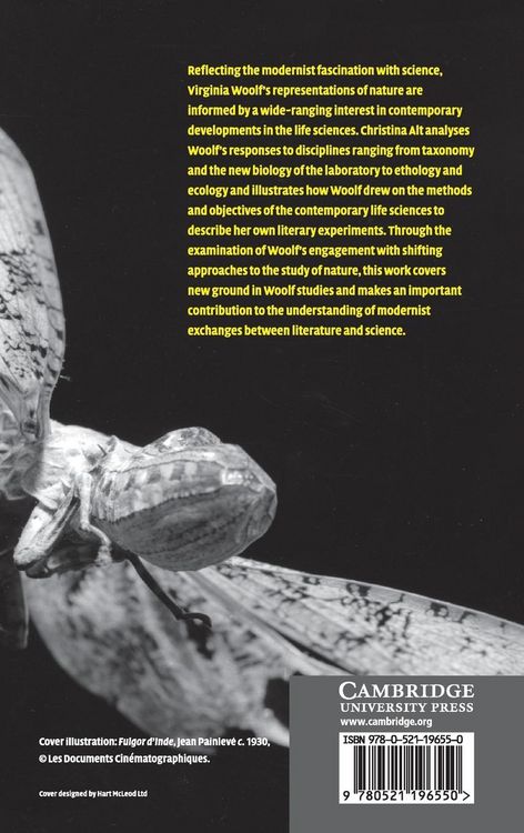 Produktbild: Virginia Woolf and the Study of Nature