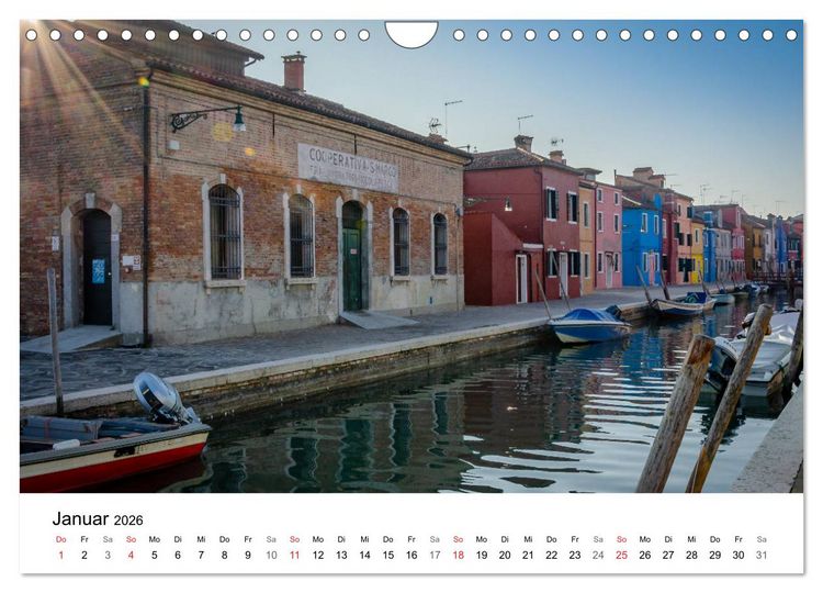 Produktbild: Venedig - Die sch&ouml;nsten Orte (Wandkalender 2026 DIN A4 quer), CALVENDO Monatskalender