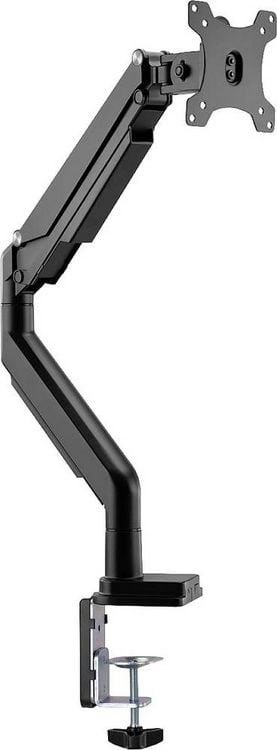 Produktbild: Digitus Monitor-Tischhalterung DA-90394 1 Display(s) 38,1 cm (15") - 81,3 cm (32") Schwarz Drehbar, H&ouml;henverstellbar, Neigbar, Rotierbar, Schwenkbar