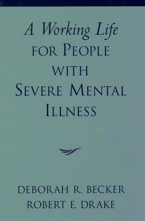 Produktbild: A Working Life for People with Severe Mental Illness
