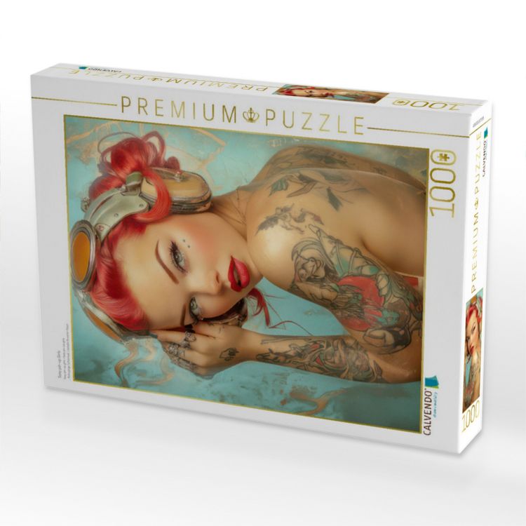 Produktbild: CALVENDO Puzzle Sexy pin-up Girls | 1000 Teile Lege-Gr&ouml;&szlig;e 64x48cm Foto-Puzzle f&uuml;r gl&uuml;ckliche Stunden