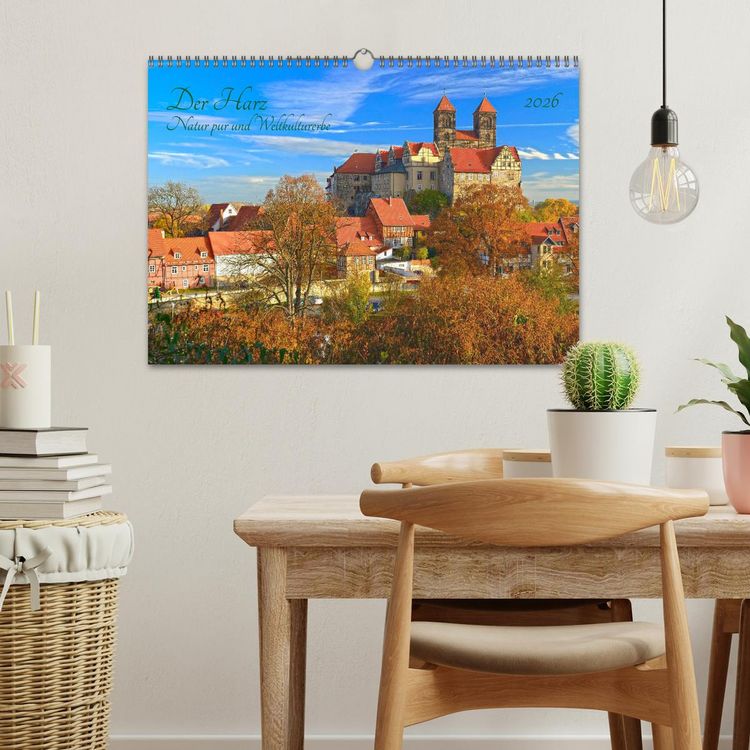 Produktbild: Harz Natur pur und Weltkulturerbe (Wandkalender 2026 DIN A3 quer), CALVENDO Monatskalender