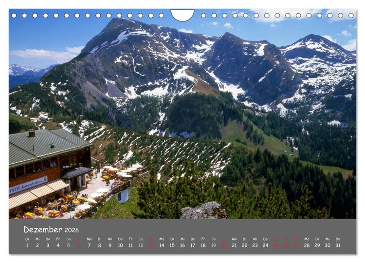 Produktbild: Zauberhaftes Berchtesgadener Land (Wandkalender 2026 DIN A4 quer), CALVENDO Monatskalender