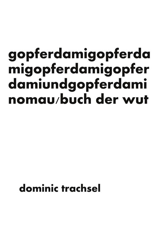Produktbild: Gopferdamigopferdamigopferdamigopferdamiundgopferdaminomau