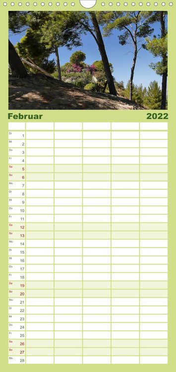 Produktbild: Kreta - Paradies an der Wiege Europas - Familienplaner hoch (Wandkalender 2022 , 21 cm x 45 cm, hoch)
