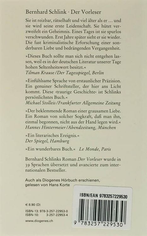 Produktbild: Der Vorleser