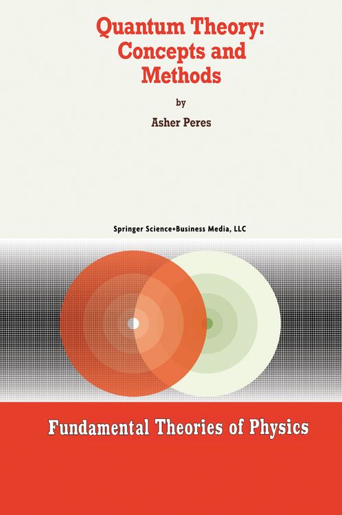 Produktbild: Quantum Theory: Concepts and Methods