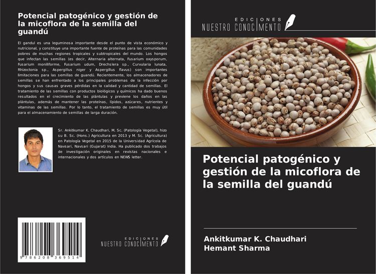 Produktbild: Potencial patog&eacute;nico y gesti&oacute;n de la micoflora de la semilla del guand&uacute;
