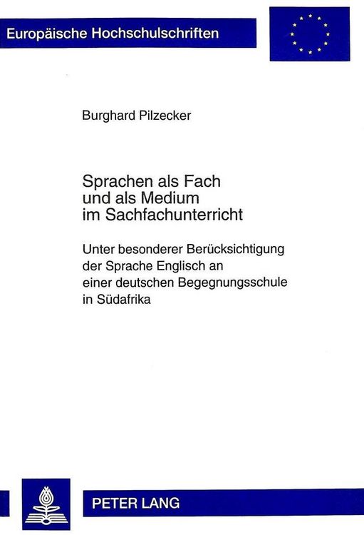 Produktbild: Sprachen als Fach und als Medium im Sachfachunterricht