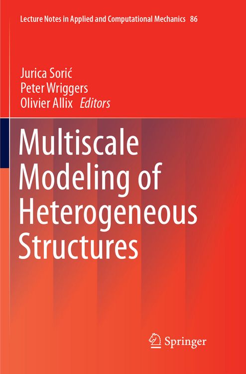 Produktbild: Multiscale Modeling of Heterogeneous Structures