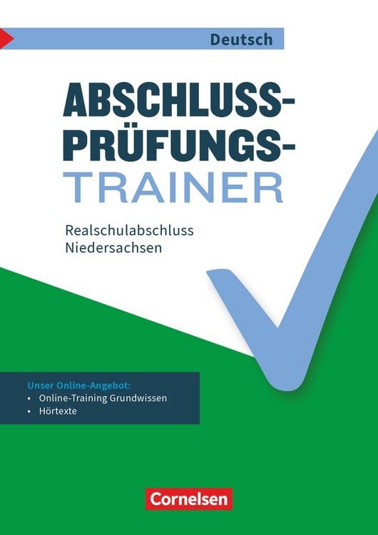 Produktbild: Abschlusspr&uuml;fungstrainer Deutsch 10. Schuljahr - Niedersachsen - Realschulabschluss