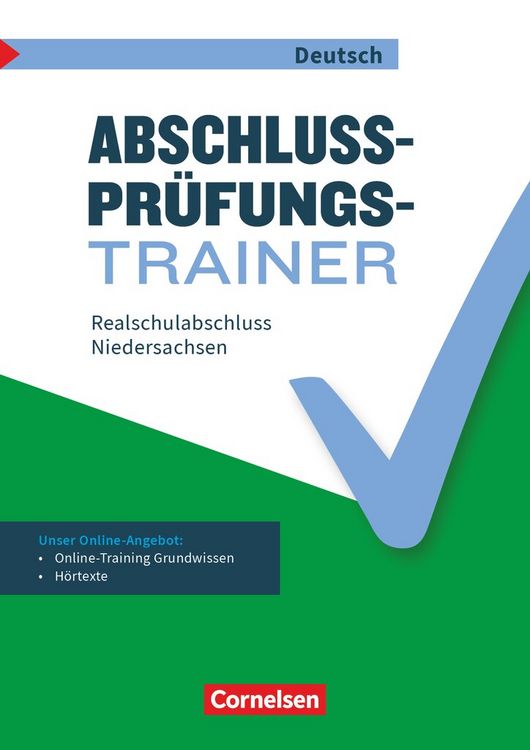 Produktbild: Abschlusspr&uuml;fungstrainer Deutsch - Niedersachsen - 10. Schuljahr