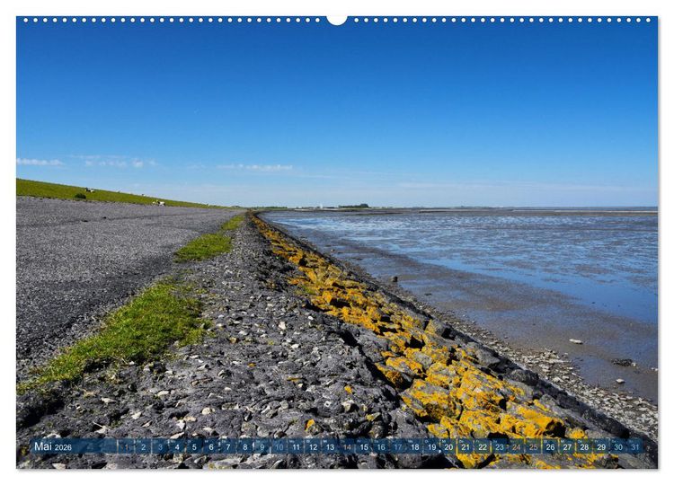 Produktbild: Erlebe mit mir Ostfriesland (hochwertiger Premium Wandkalender 2026 DIN A2 quer), Kunstdruck in Hochglanz