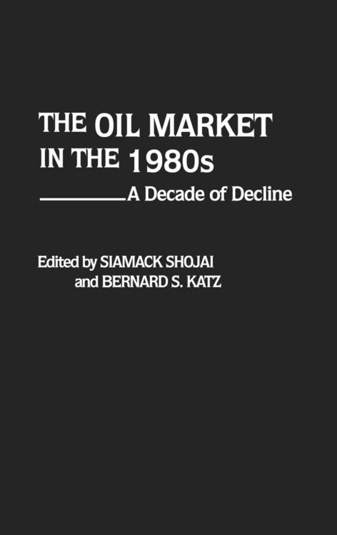 Produktbild: The Oil Market in the 1980s