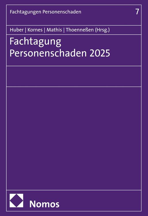 Produktbild: Fachtagung Personenschaden 2025