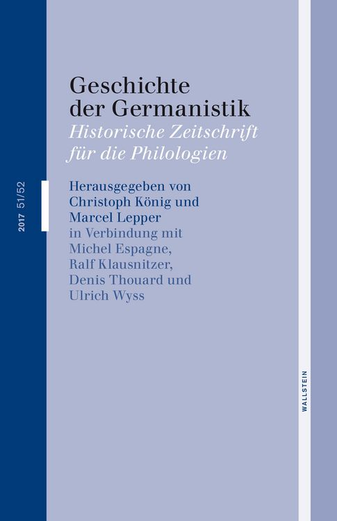 Produktbild: Geschichte der Germanistik