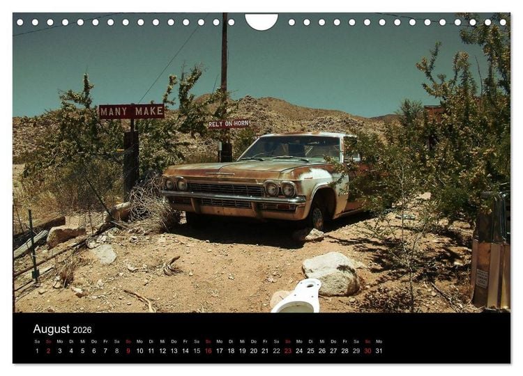 Produktbild: Roadside USA - Die guten Jahre sind vorbei (Wandkalender 2026 DIN A4 quer), CALVENDO Monatskalender
