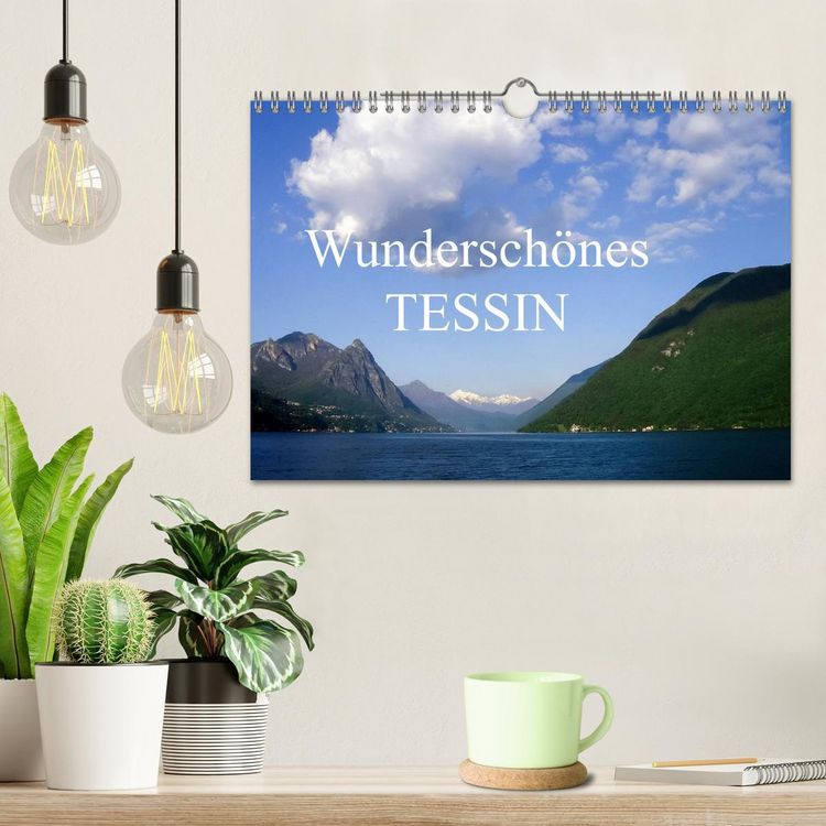 Produktbild: Wundersch&ouml;nes Tessin (Wandkalender 2026 DIN A4 quer), CALVENDO Monatskalender