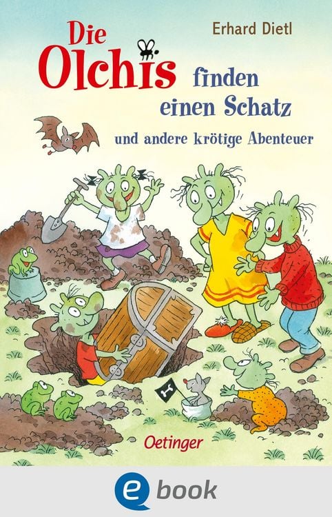 Produktbild: Die Olchis finden einen Schatz und andere krötige Abenteuer