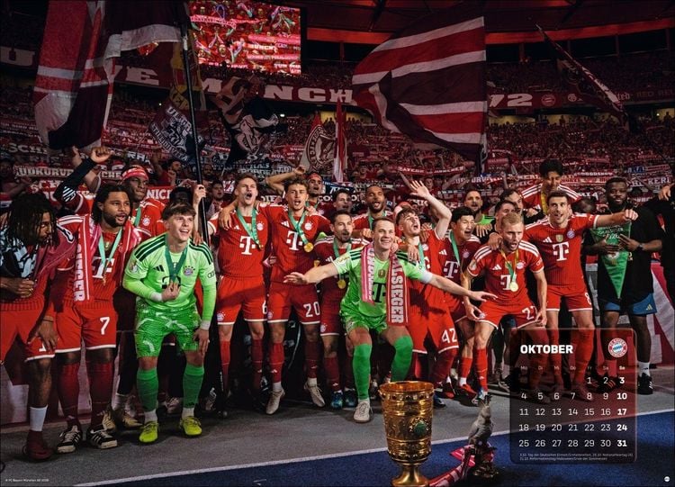 Produktbild: FC Bayern M&uuml;nchen Edition Kalender 2027