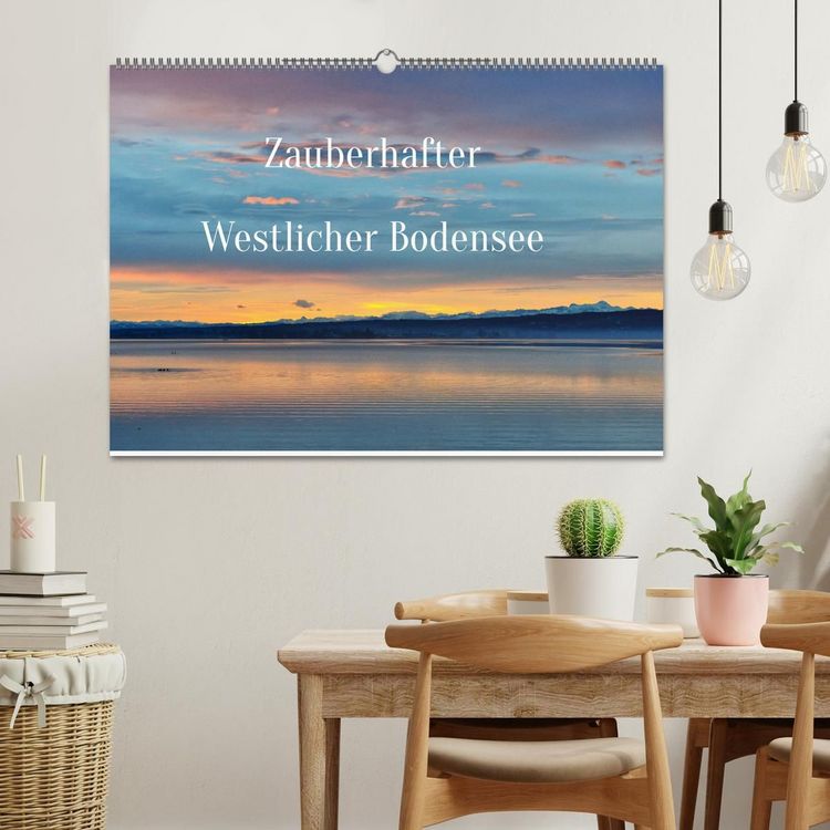 Produktbild: Zauberhafter Westlicher Bodensee (Wandkalender 2027 DIN A2 quer), CALVENDO Monatskalender