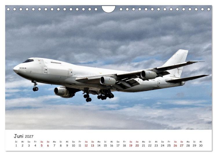 Produktbild: Besondere Flugzeugtypen (Wandkalender 2027 DIN A4 quer), CALVENDO Monatskalender