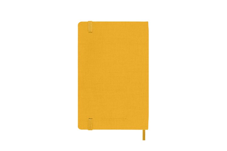 Produktbild: Moleskine Classic Notebook, Pocket, Ruled, Orange Yellow, Silk Hard Cover (3.5 x 5.5)