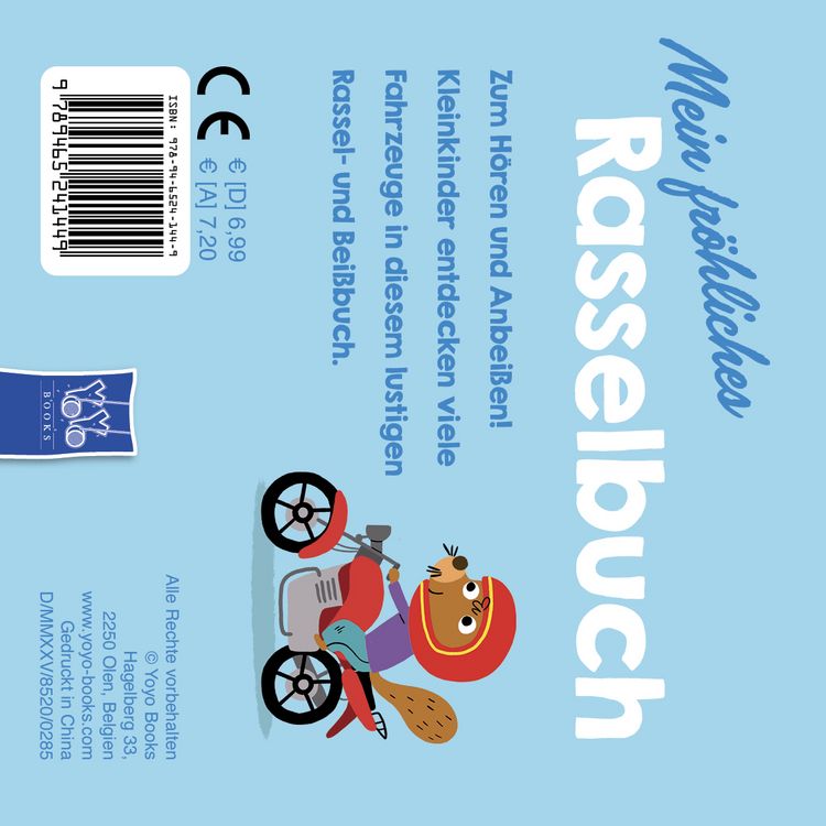Produktbild: Mein fr&ouml;hliches Rasselbuch - Fahrzeuge