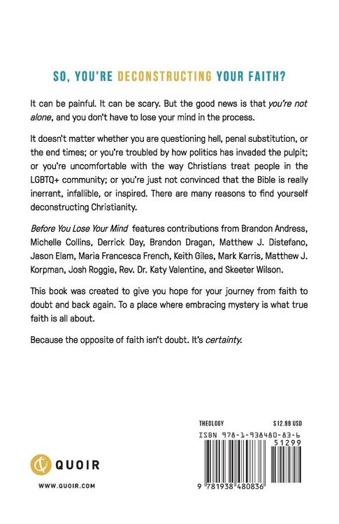 Produktbild: Before You Lose Your Mind