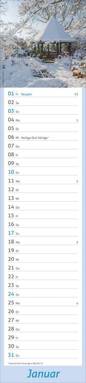 Produktbild: times&more Garten Langplaner 2027