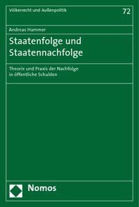 Produktbild: Staatenfolge und Staatennachfolge