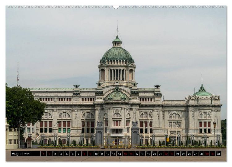 Produktbild: Bangkok - Thailand (Wandkalender 2026 DIN A2 quer), CALVENDO Monatskalender