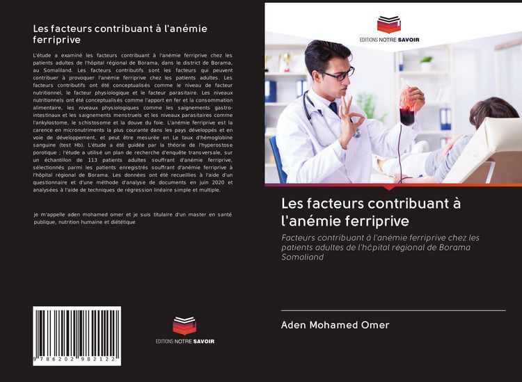 Produktbild: Les facteurs contribuant &agrave; l'an&eacute;mie ferriprive
