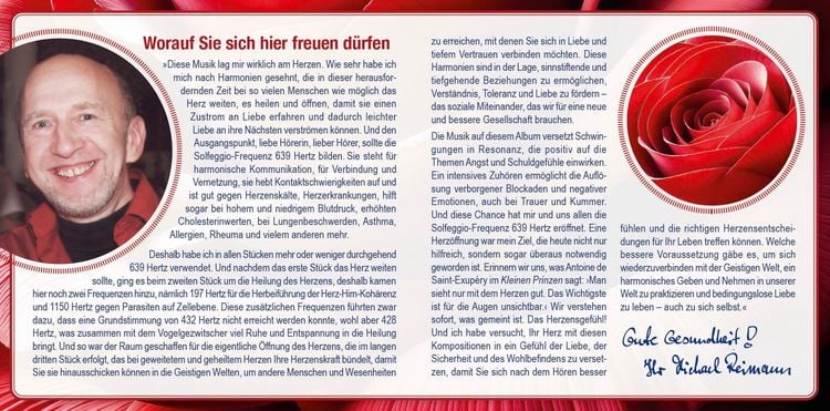 Produktbild: HERZ&Ouml;FFNUNG [Solfeggio Heilmusik 639 Hertz]: Mit Anleitungen von Pavlina Klemm im Booklet