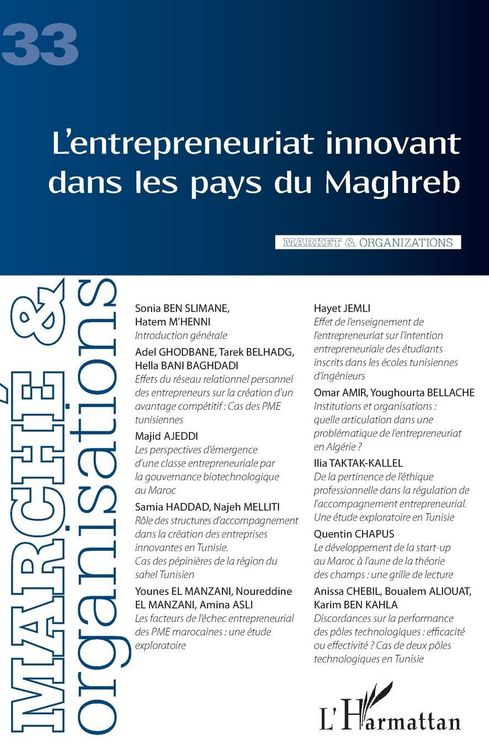 Produktbild: L'entrepreneuriat innovant dans les pays du Maghreb
