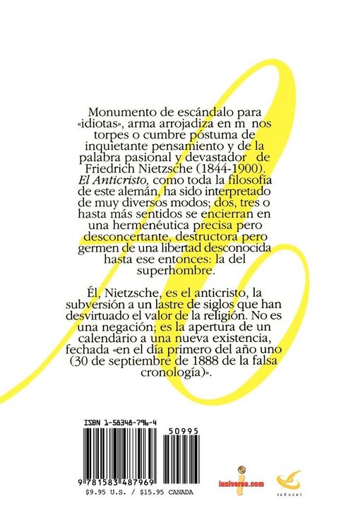 Produktbild: El Anticristo