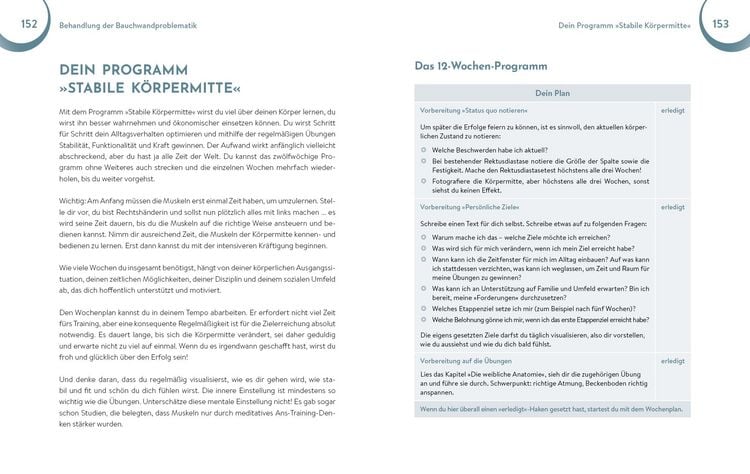 Produktbild: Rektusdiastase vorbeugen und behandeln
