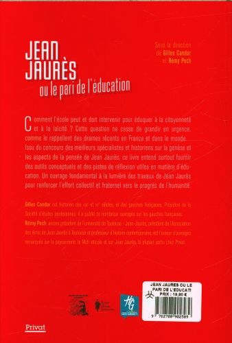 Produktbild: Jean Jaur&egrave;s ou Le pari de l'&eacute;ducation