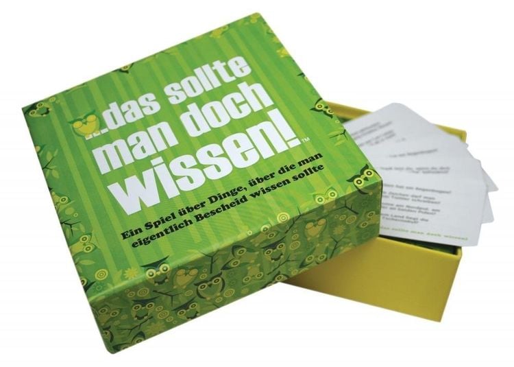 Produktbild: Pegasus - Das sollte man doch wissen!, Kartenspiel, Ratespiel