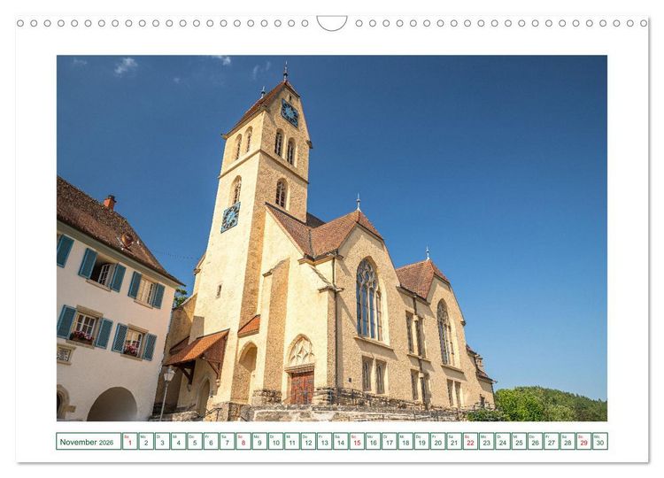 Produktbild: Tengen und Blumenfeld - Kleinstadtperlen des Hegaus (Wandkalender 2026 DIN A3 quer), CALVENDO Monatskalender