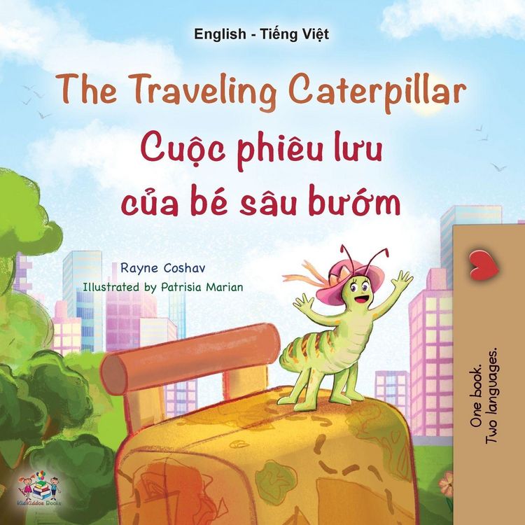 Produktbild: The Traveling Caterpillar (English Vietnamese Bilingual Children's Book)