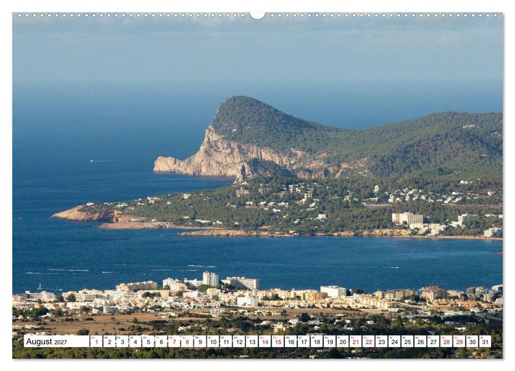 Produktbild: Momente einer Reise - Ibiza und Formentera (hochwertiger Premium Wandkalender 2027 DIN A2 quer), Kunstdruck in Hochglanz